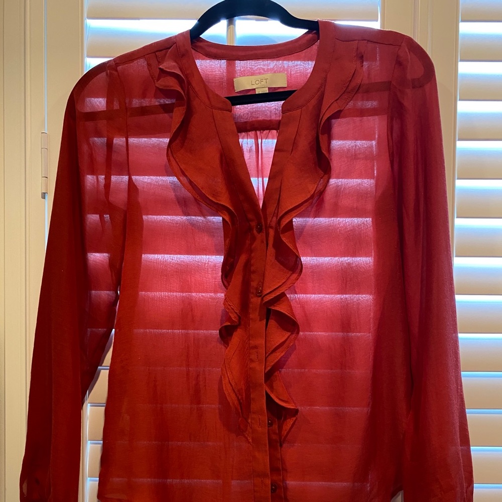 Ann Taylor loft button down